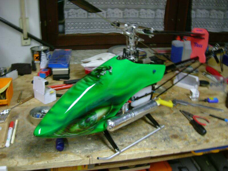 Hulk Airbrushhaube